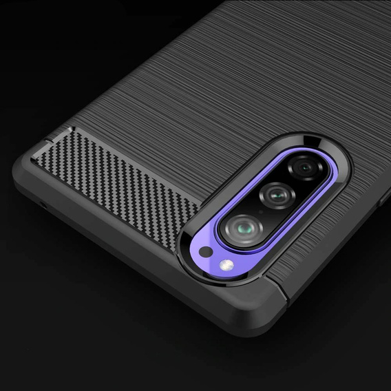 Чoхол до Sony Xperia 5 III 5G, Carbon, чорний
