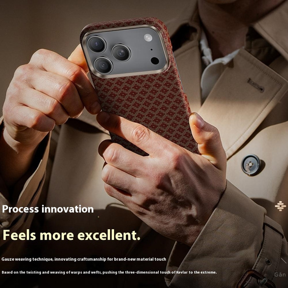 Чехол BENKS C1 Kevlar Aramid Fiber для MagSafe для iPhone 17 Pro Max