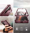 Броньований чохол для Samsung Galaxy S23, Dexnor Full Body (Two Frames), червоний