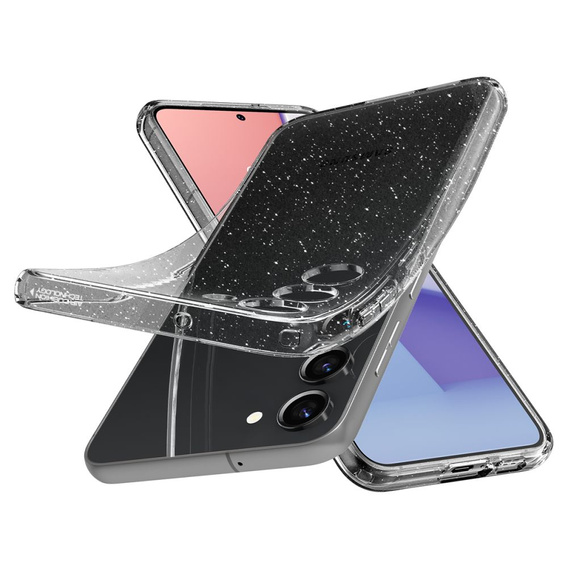 Чoхол Spigen до Samsung Galaxy S23, Liquid Crystal, прозорий блиск