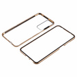 Чохол для Samsung Galaxy A16, Magnetic Dual Glass, золотий