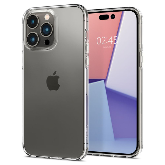 Чехол Spigen до iPhone 14 Pro Max, Liquid Crystal, прозрачный