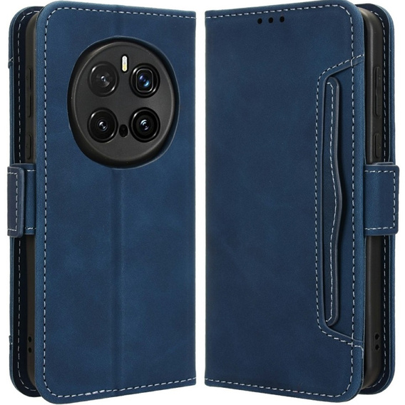 Откидной чехол для Honor Magic 7 Pro, Card Slot, темно-синий