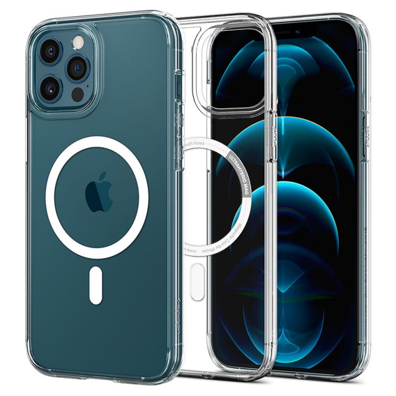 Чехол SPIGEN  до iPhone 12/12 Pro, Ultra Hybrid Mag, White