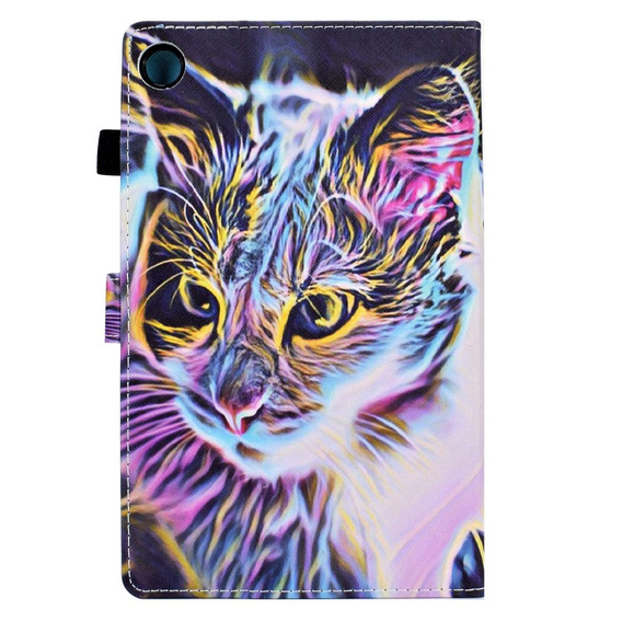 Чехол для Lenovo Tab M10 Plus Gen. 3, Stand Case, Colorful Cat 