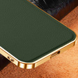 Чoхол до Samsung Galaxy S23 Ultra, Cowhide Leather, зелений