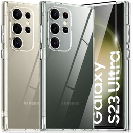 Чoхол до Samsung Galaxy S23 Ultra, Premium Armor Slim, прозорий