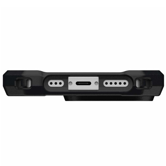 Чoхол Urban Armor Gear до iPhone 14 Pro, Essential Armor MagSafe, чорний