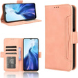 Футляр з клапаном для Realme Note 70T 4G, Card Slot, рожевий