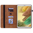 Чохол для Samsung Galaxy Tab A7 Lite, Wallet Pen Slot, коричневий