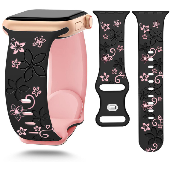 Силиконовый ремешок для Apple Watch 1/2/3/4/5/6/7/8/9/SE/ULTRA/ULTRA 2 42/44/45/49MM