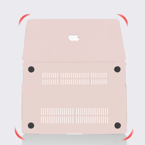 Чехол для MacBook Air 13 A2337 M1 A2179 A1932, HardShell, розовый