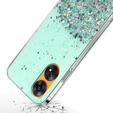 Чехол до Oppo Reno8 T, Glittery, зелёный