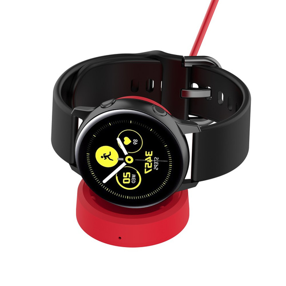 Індукційний зарядний пристрій для Samsung Galaxy Watch 4 / 5 / 5 Pro, Red