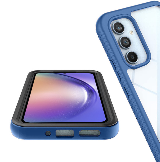 Чoхол Shockproof до Samsung Galaxy A54 5G, із захисним екраном, м'яти