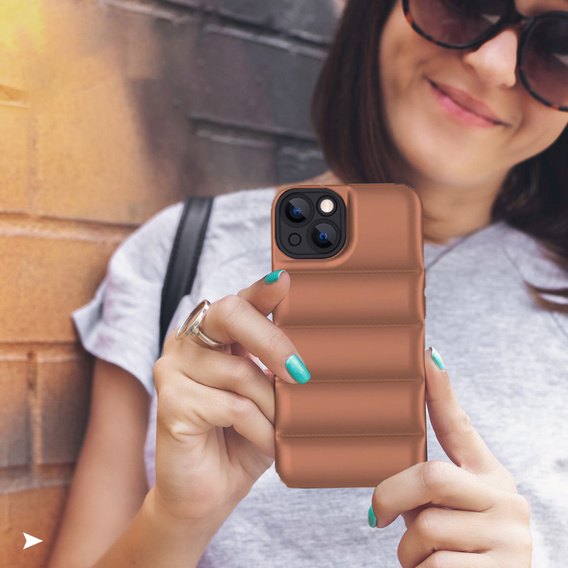 Чохол ERBORD Puffer Case до iPhone 13 Mini, Rose Gold