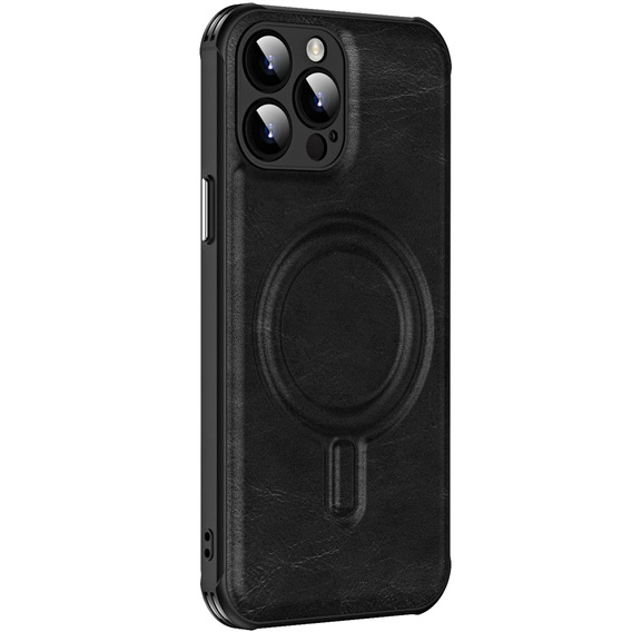 Магнітний чохол для iPhone 15 Pro Max, для MagSafe, чорний