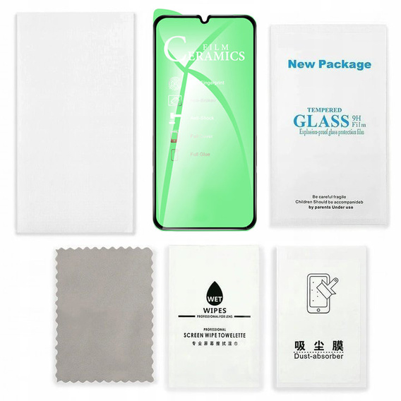 гібридне скло Full Glue Ceramic до Xiaomi Redmi 9, Black