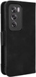 Футляр з клапаном для Oppo Reno 12 Pro, Card Slot, чорний