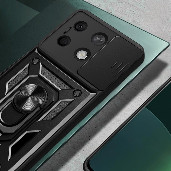 Чохол NOX Camera Slide Xiaomi Redmi Note 13 5G, CamShield Slide, чорний