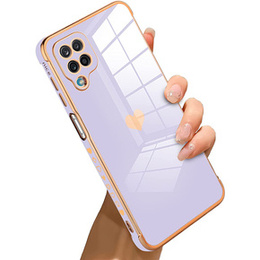 Чoхол до Samsung Galaxy A12 / M12 / A12 2021, Electro heart, фіолетовий