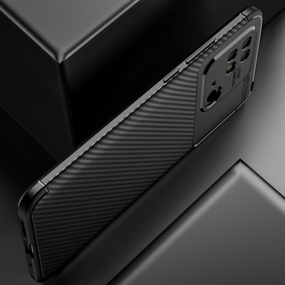 Чoхол до Xiaomi Redmi 10C, Carbon Gel, чорний