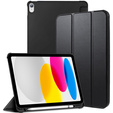 Чохол для iPad 10.9 2022 10 Gen, Smart Pencil, зі слотом для стилуса, чорний