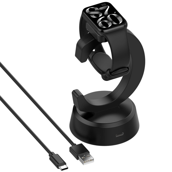 Зарядное устройство Realme Garmin Fenix 7/7S/7X/5/5S/5X/6/6S/6X - Black