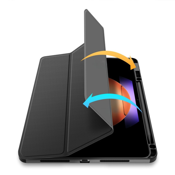 Чехол для Xiaomi Pad 6S Pro 12.4", Dux Ducis Domo, чёрный