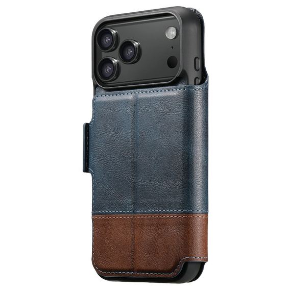 Флип-кейс 2-в-1 для iPhone 17 Pro Max, SUTENI, для MagSafe, синий