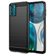 Чехол до Motorola Moto G42 4G, Carbon, чёрный