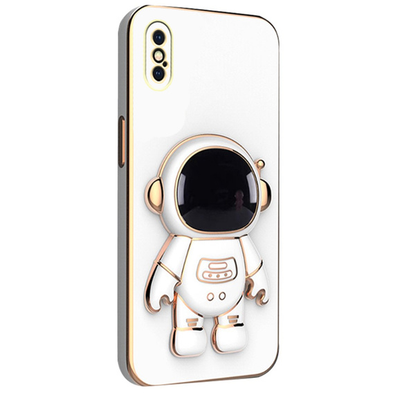 Чoхол до iPhone X / XS, Astronaut, білий