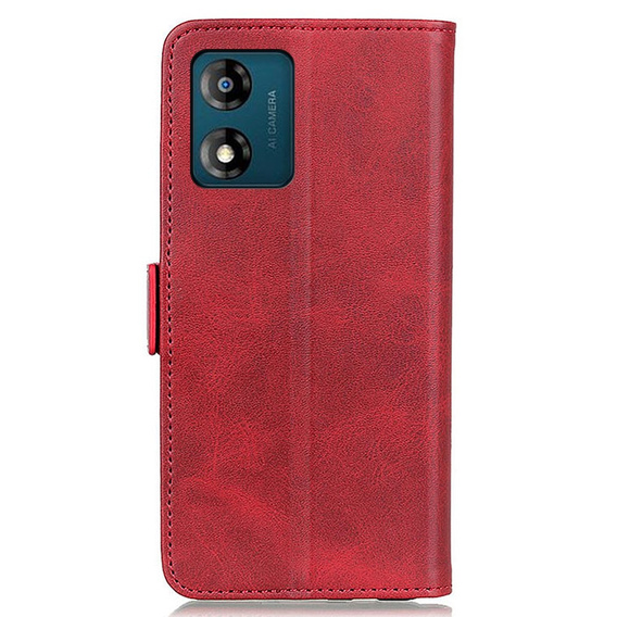 Чохол-книжка для Motorola Moto E13, Wallet, червоний