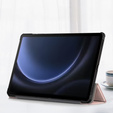 Чохол для Samsung Galaxy Tab S9 FE+ Plus, Smartcase з місцем для стилуса, рожевий rose gold