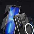 Водонепроницаемый чехол для Samsung Galaxy S24, Redpepper, для MagSafe, чёрный