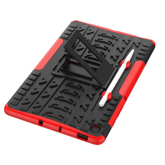 Чехол до Samsung Galaxy Tab S6 Lite, Tire Armor, красный