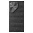 Чехол для Samsung Galaxy S25 Ultra, бронированный Nillkin, Carboprof Case, для Magsafe, чёрный