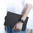 Чехол + клавиатура Samsung Galaxy Tab S9, Dux Ducis Pen Slot TouchPad Leather, чёрный