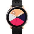 Силиконовый ремешок 22mm Soft Hollowed-out, Black