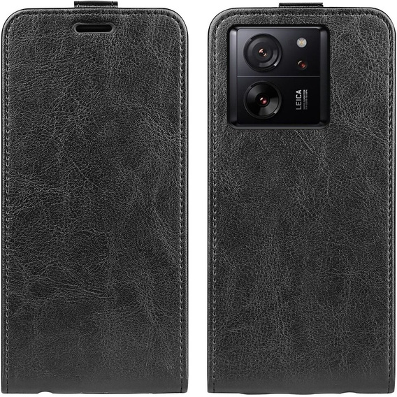 Откидной чехол для Xiaomi 13T / 13T Pro, Flip, чёрный