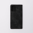 Чехол для Motorola Moto G73, ERBORD Vintage, бумажник с клапаном, чёрный