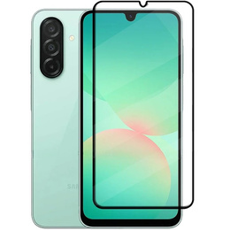 Закаленное стекло 3D для Samsung Galaxy A26, чёрная рама