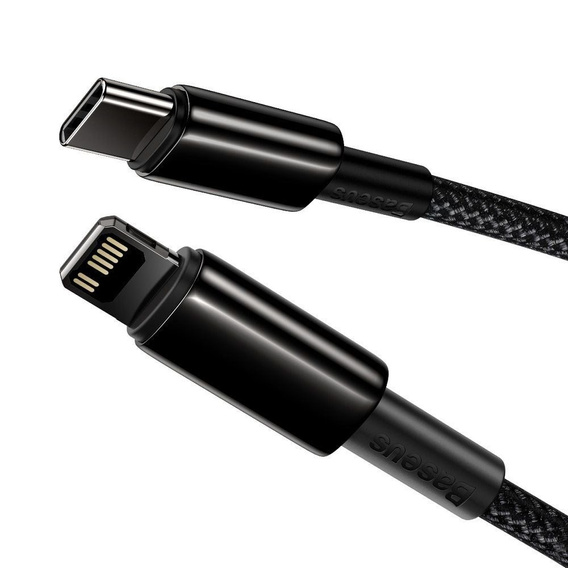 BASEUS Kaбель USB PD20W Type C to Lightning 100cm - Black