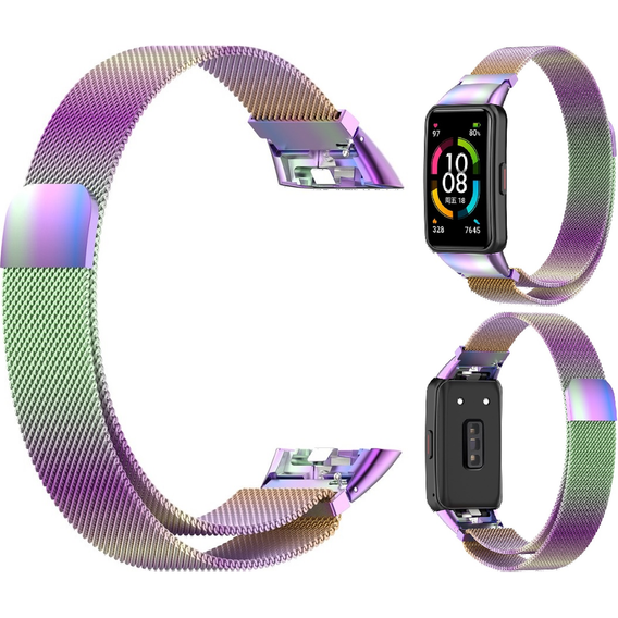 Браслет  MilaneseBand для Huawei Band 6 / Honor Band 6 - Colorful