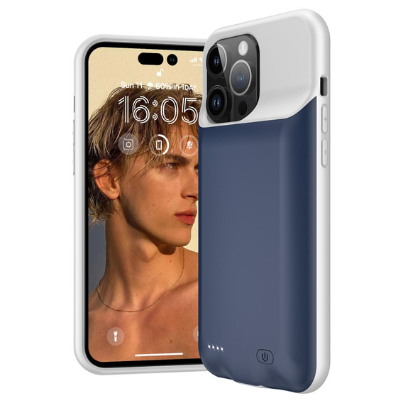 Чохол з батареєю 6000mAh до iPhone 12 Mini, Black