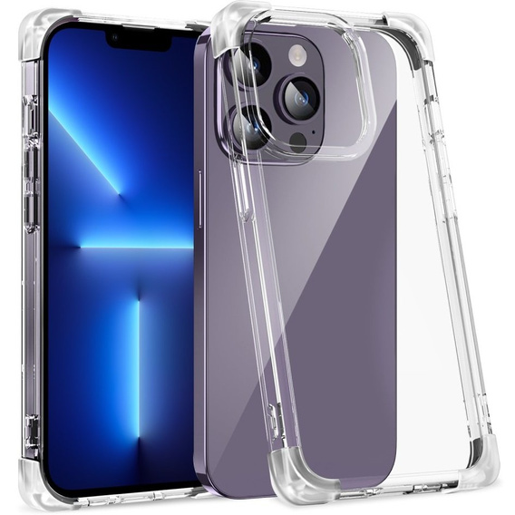 Чохол для iPhone 13 Pro, ERBORD CornerShield, прозорий
