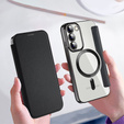 Чохол-книжка для Samsung Galaxy S23, Wallet, MagSafe, чорний