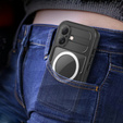 IP68 Водонепроницаемый чехол для iPhone 16, SHELLBOX MagSafe, чёрный