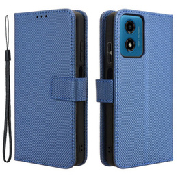 Откидной чехол для Motorola Moto G24 / G24 Power / G04, Wallet Smart Magnet, синий