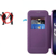 Чохол-книжка для Samsung Galaxy S25+ Plus, RFID Wallet MagSafe CamShield, фіолетовий